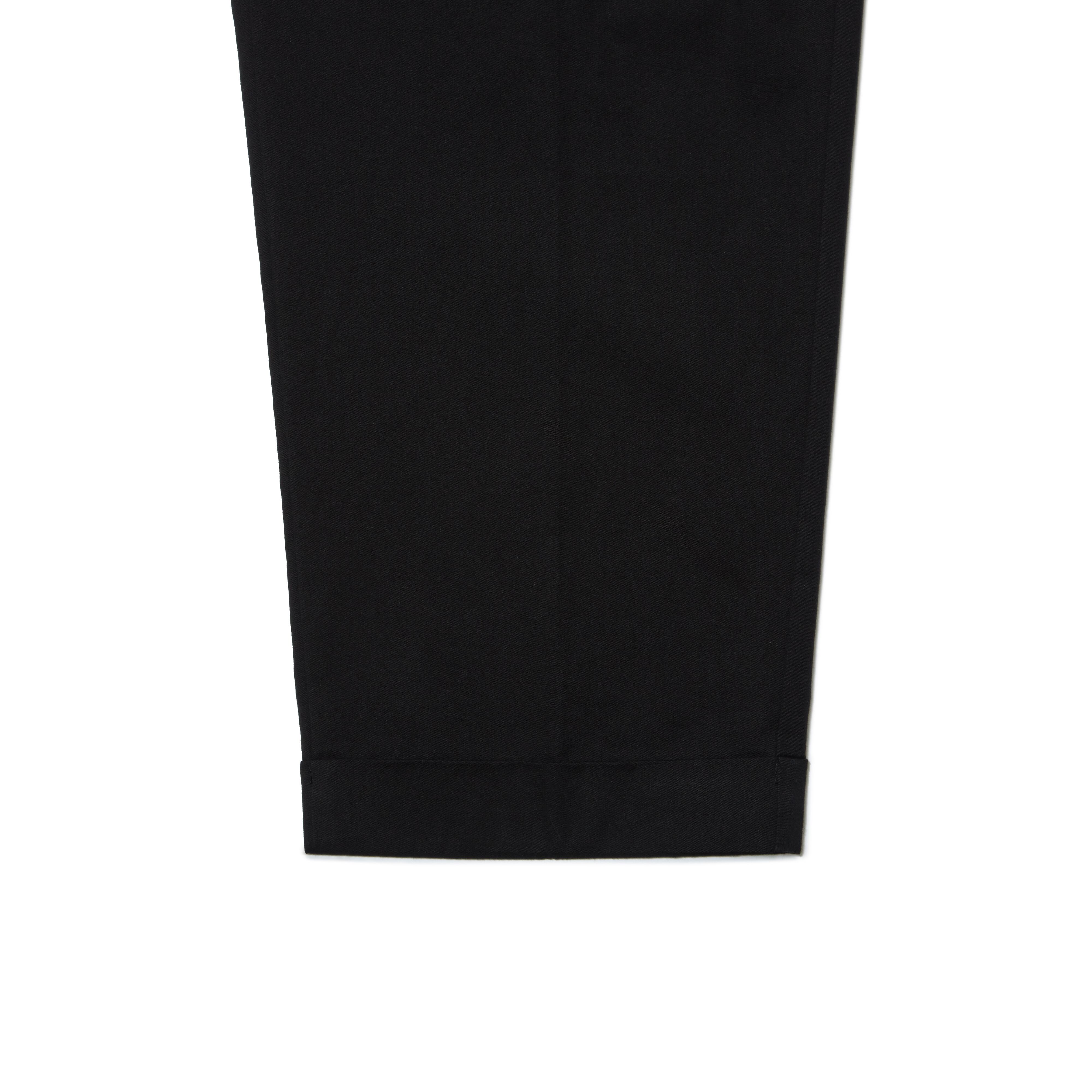everyone 2tuck chino trousers (BLACK) L