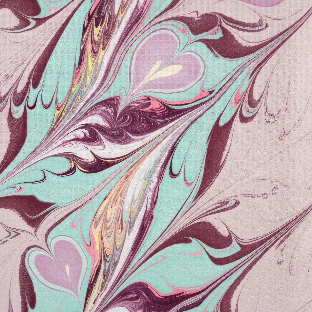 「夢喰鳥（ゆめくいどり）」蝶柄〜洗えるきもの（シルジェリー格子柄）〜