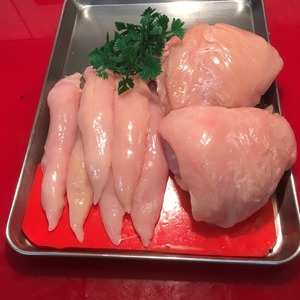 淡路島産地鶏鶏肉胸肉1000g(ステーキ、焼肉、鍋、刺身用)