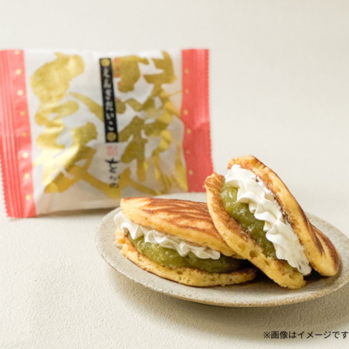 縁起太鼓(バタークリーム＆うぐいす餡)5個入 | 五穀祭菓 をかの