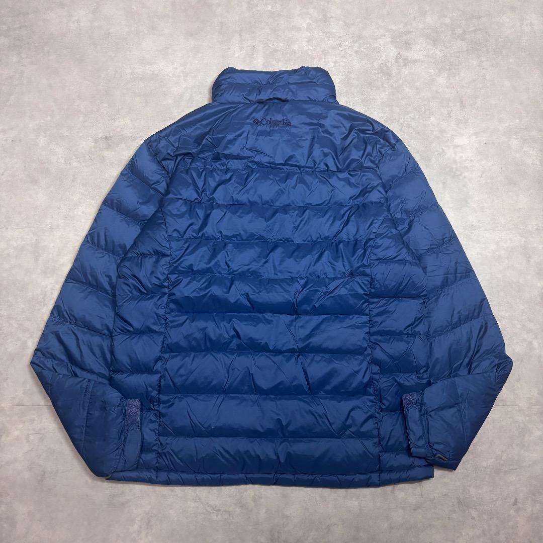 コロンビア ダウンジャケット インナーダウン ブルゾン XL 紺 17394