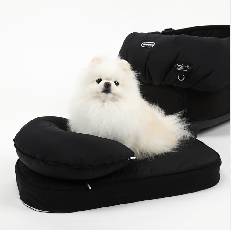 予約【ritogato】Mozzi Buggy Cover Up cushion (Black)