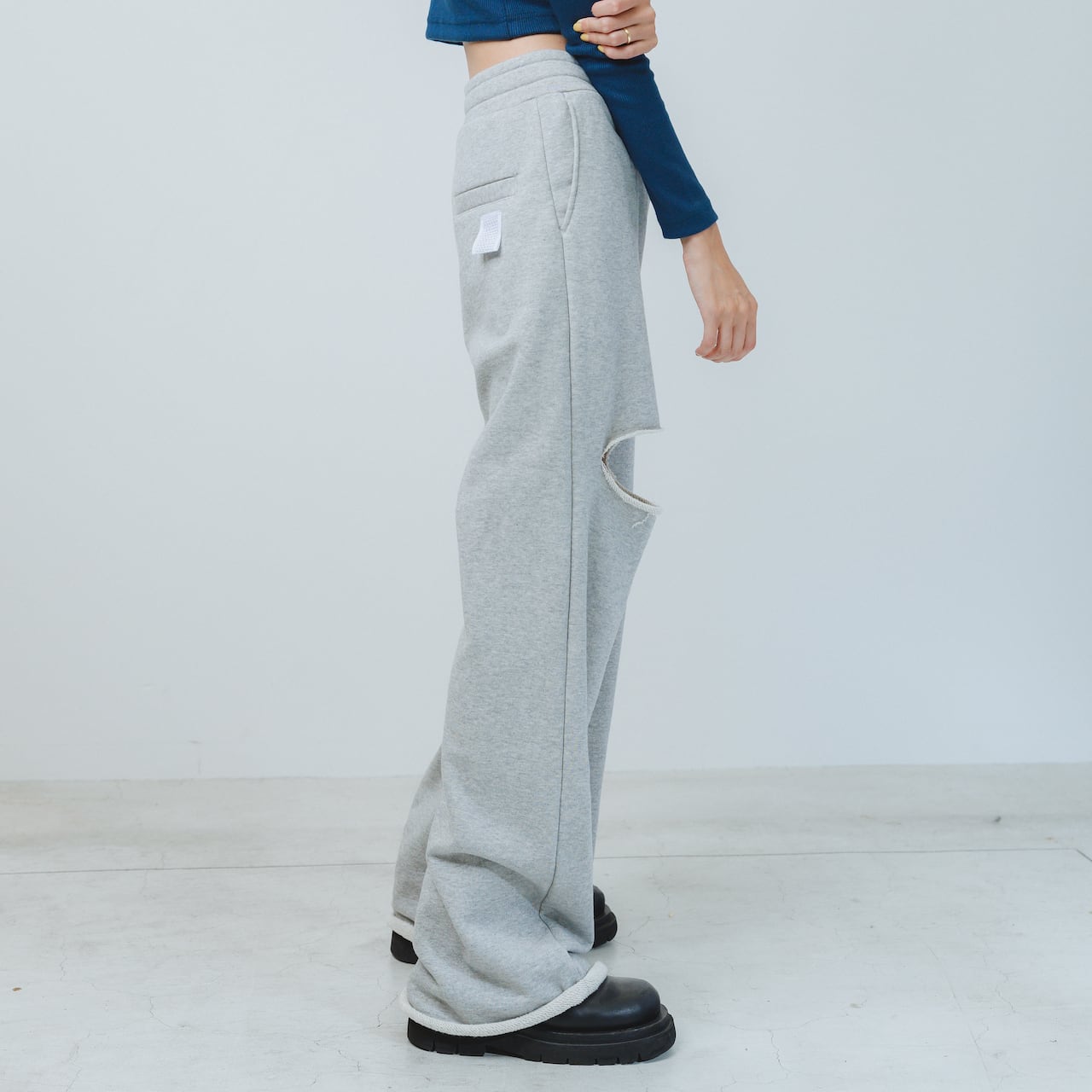 24A/W】AO-56 sweat pants / light.gray | akio