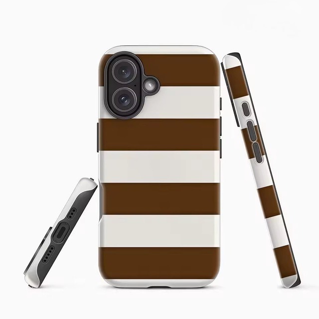 チョコレートボーダー iPhoneケース（iphone12-17対応）0199