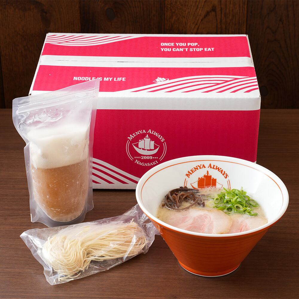 とんこつラーメン 4食セット | 【通販】麺也オールウェイズ | とんこつ