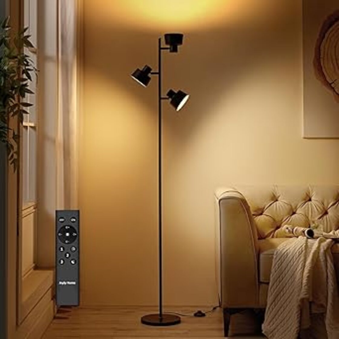 Joyly Home LEDフロアスタンドライト 高輝度・省エネ| 調光・調色 