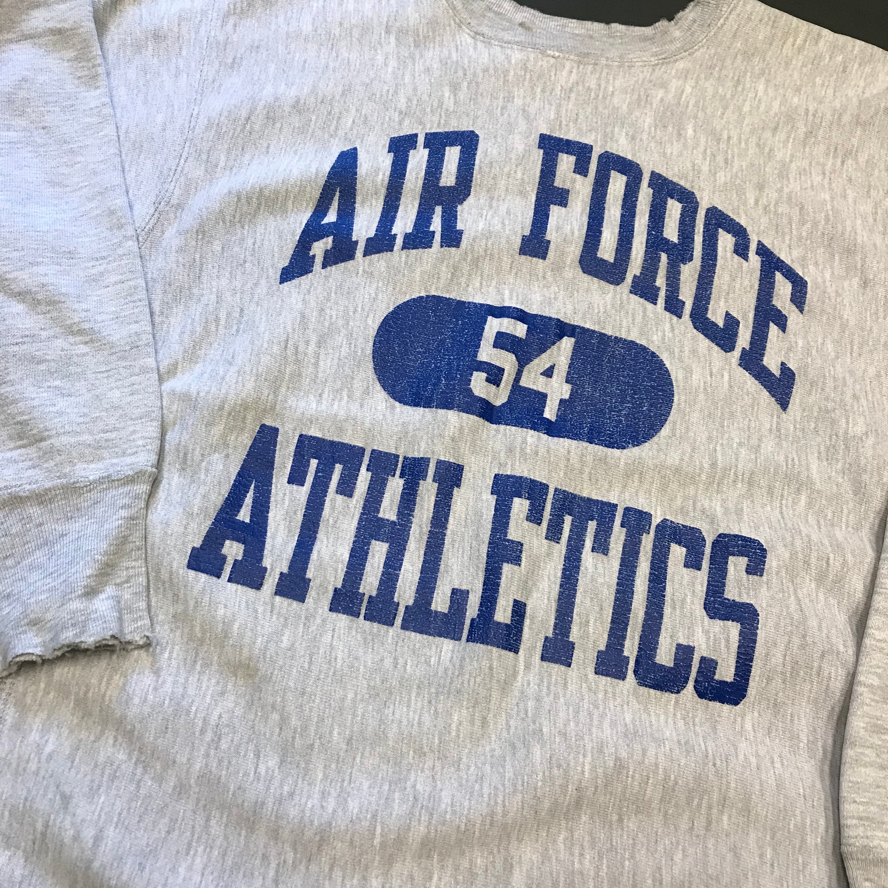 champion 80s AIR FORCE ATHLETICS tシャツ-