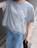【26ss】Double-tulle Tops_2colors