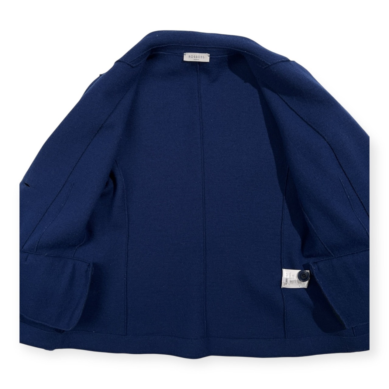 ROSSO35 ロッソ トレンタチンクエ ウール 2B ジャケット サイズ 44 /ブルー/イタリア製/レディース