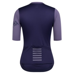RAPHA WOMEN'S PRO TEAM TRAINING JERSEY DUSTED LILAC/NAVY PURPLE
