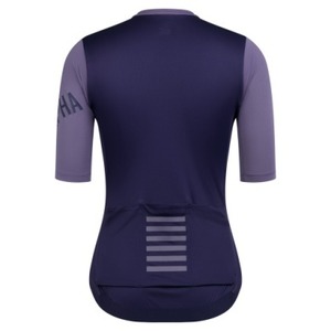 RAPHA WOMENS PRO TEAM TRAINING JERSEY Dusted Lilac/Navy Purple