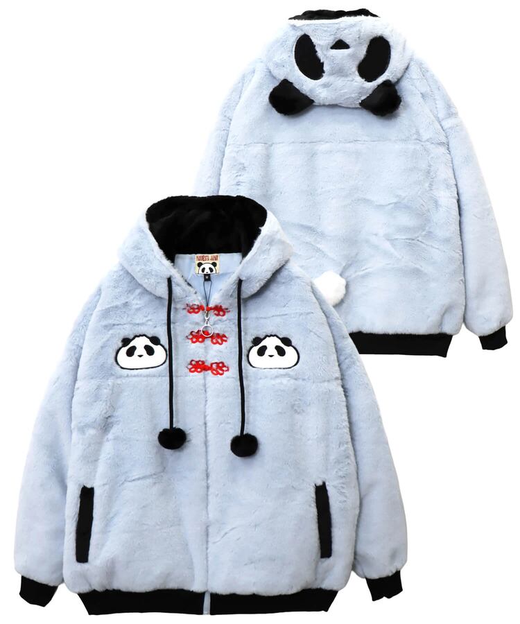 【PANDIESTA】SB PANDIESTA なりきり中華パンダ フェイクファー ブルゾン 595100 アウター ファーブルゾン ユニセックス サブカル 地雷系