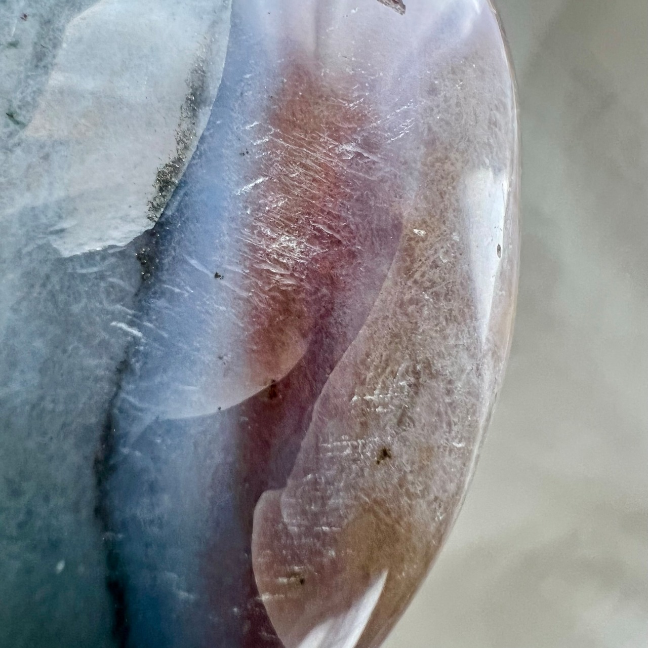 オーシャンジャスパー＊パーム10＊天然石インテリア＊置き物