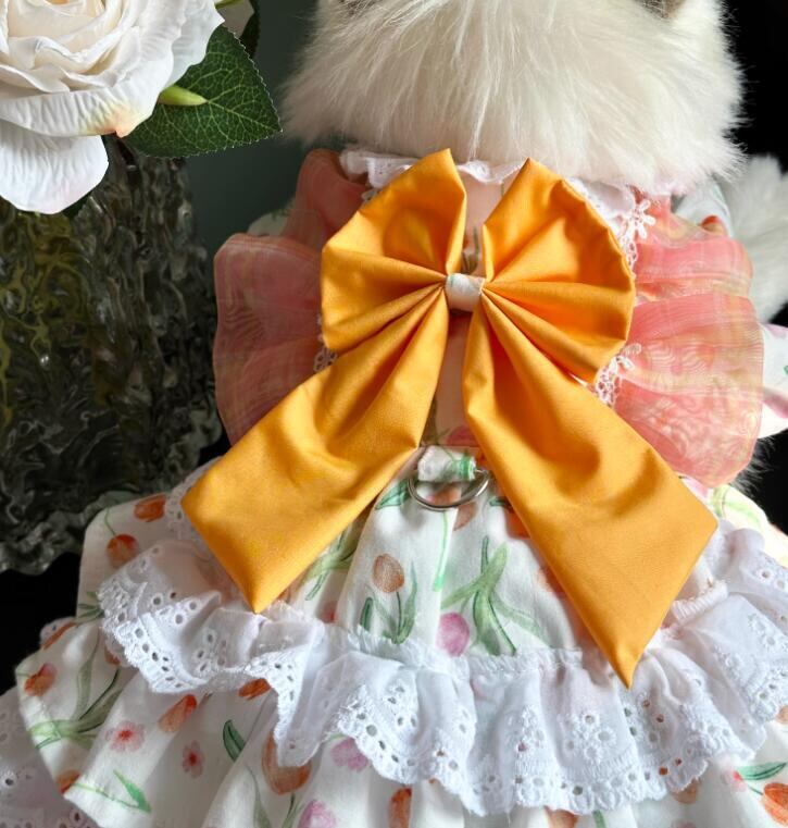 《予約》№3102109 リボンxチュチュのワンピース