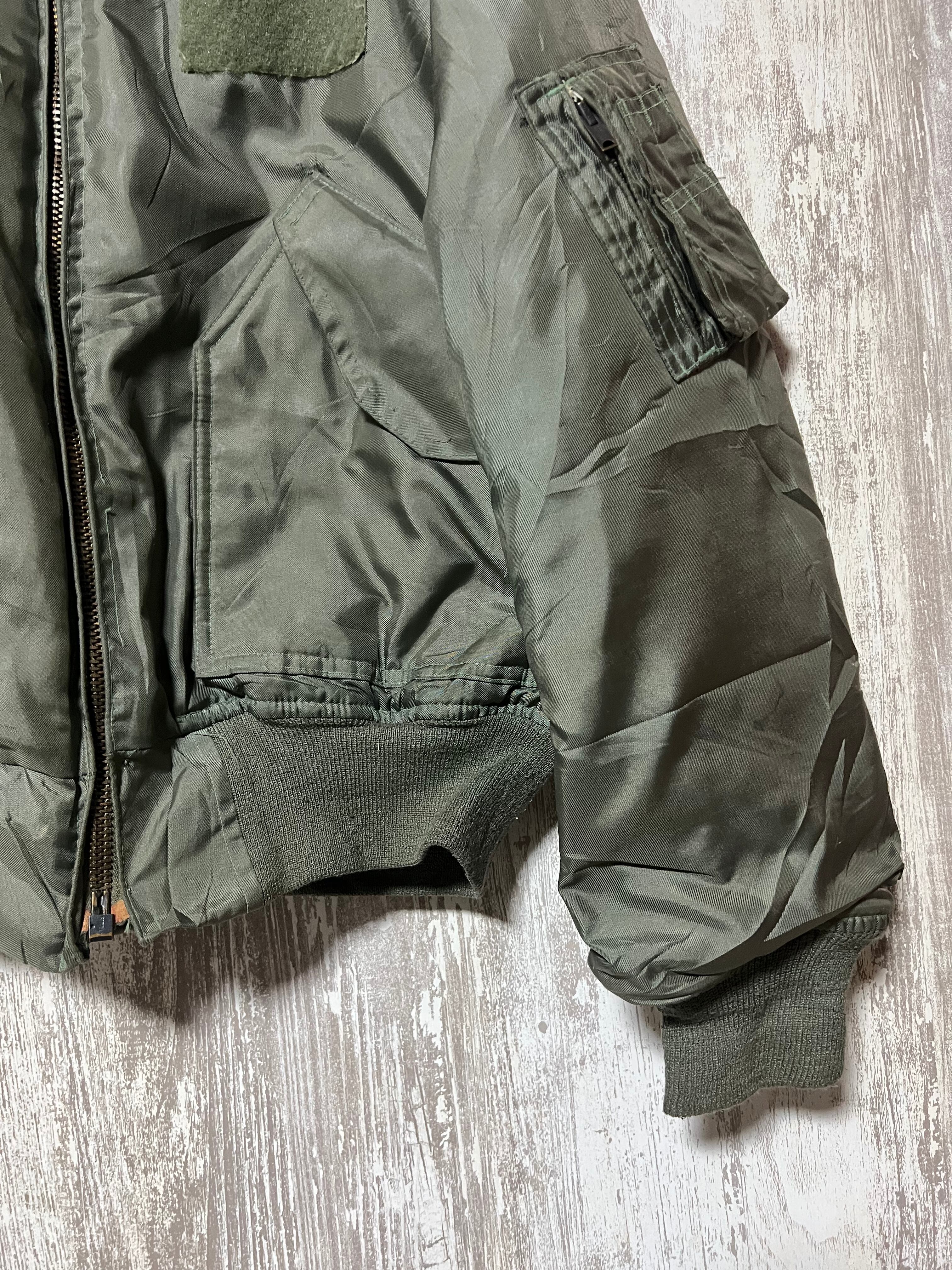米軍 実物 ミリタリー フライトジャケット CWU-45/P 80s VINTAGE