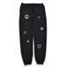 LOVE&PEACE SWEAT PANTS -BLACK-