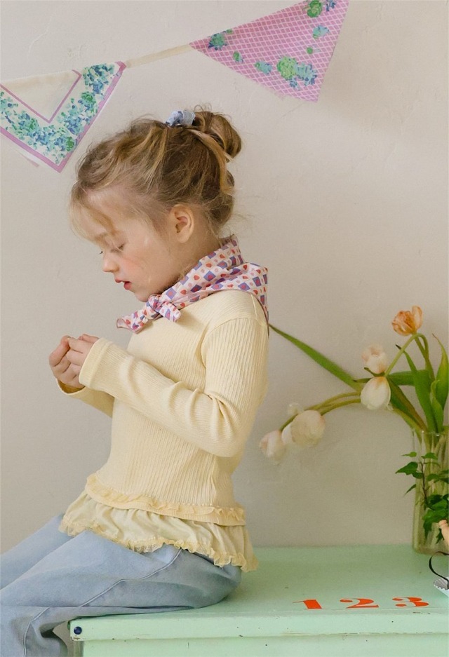 ※お洋服と同梱限定※【1/31〆予約】<flo>  Arora scarf