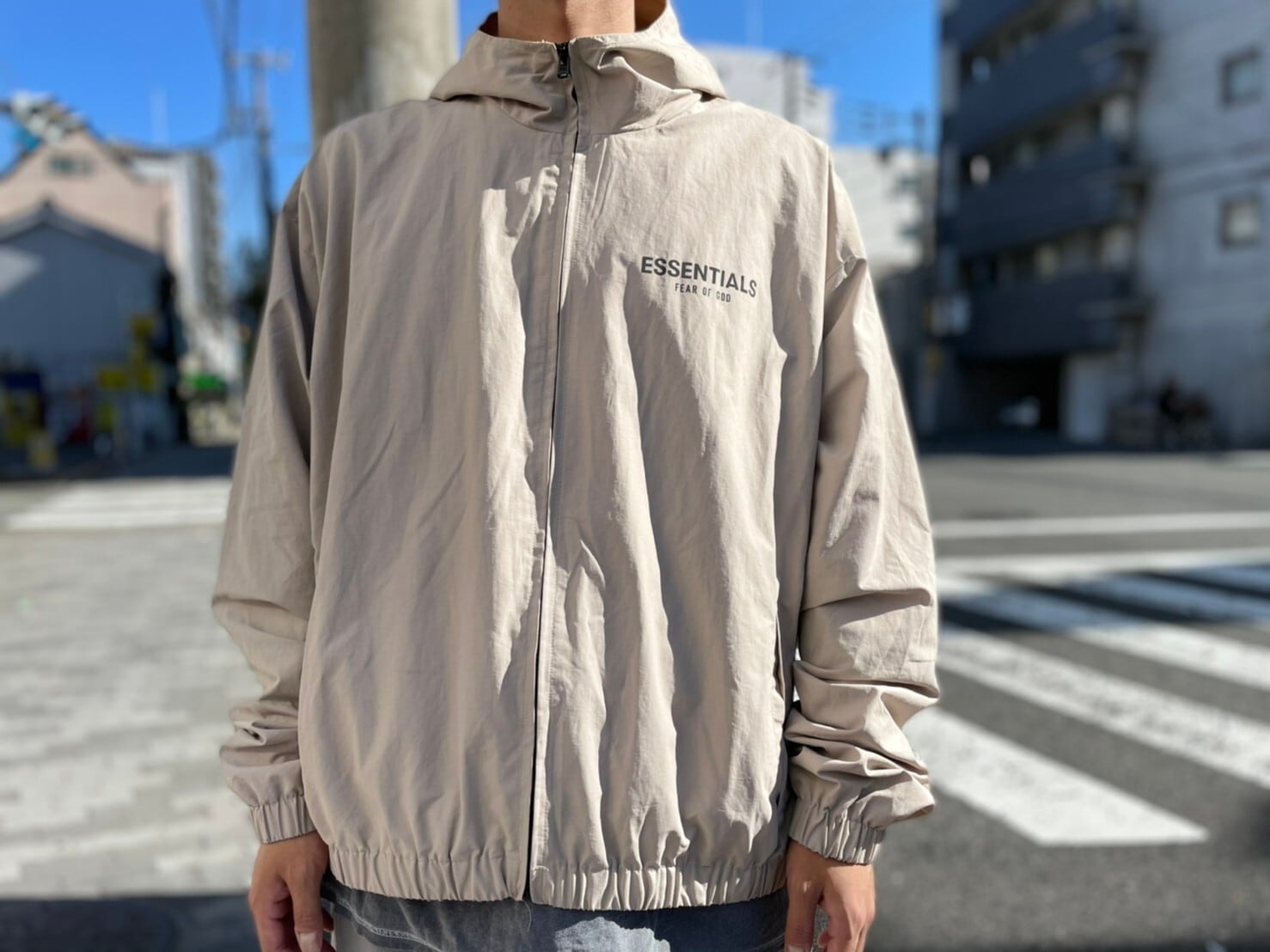 Essentials  Anorak Windbreaker Jacket