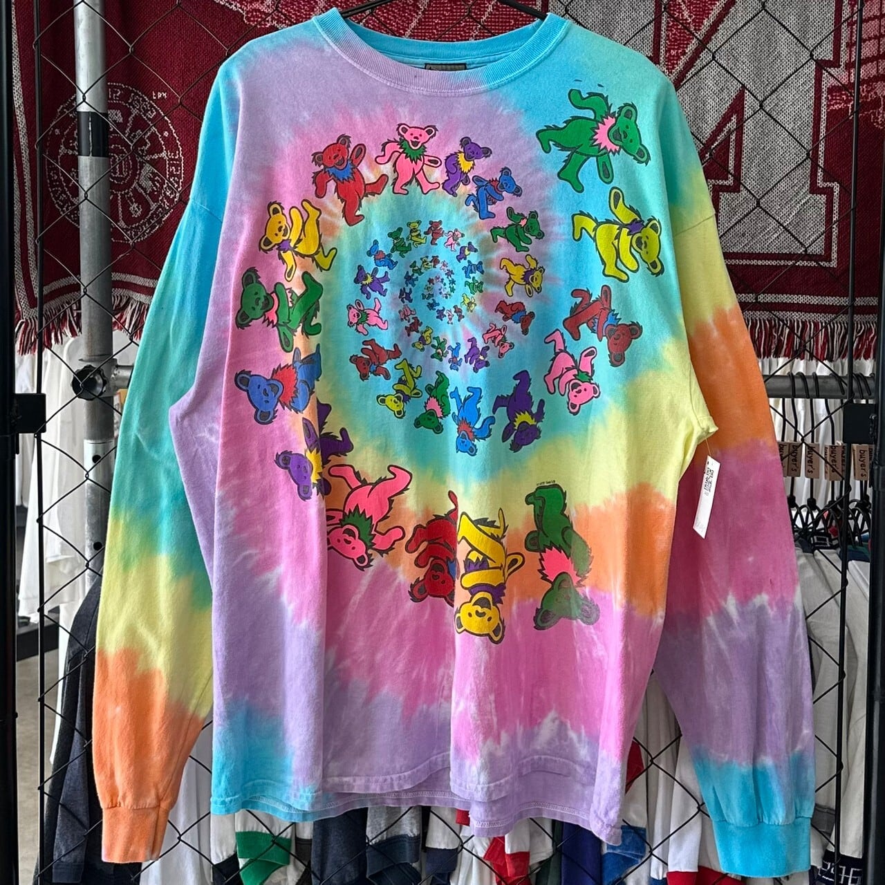 身幅57Vintage Russel Tie Dye Tops