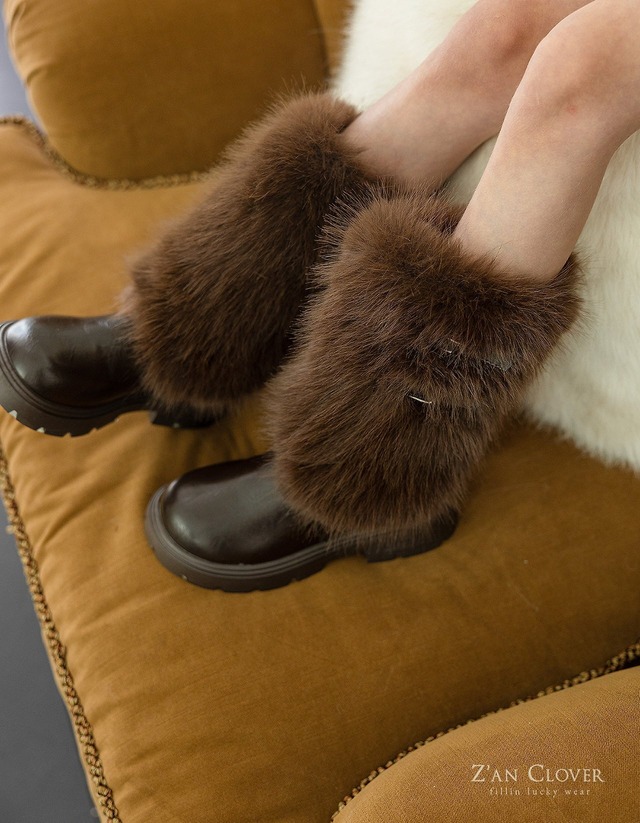 ZAN CLOVER［取寄］buckle mustan boots 26winter