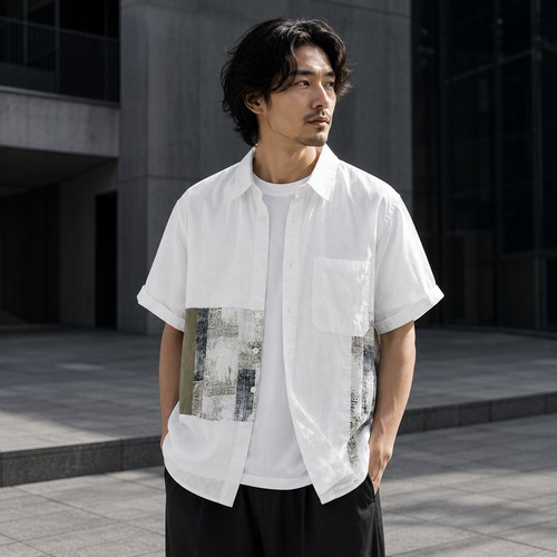 Slate Panel Shirt  TB2361 画像