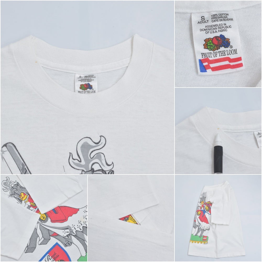 90s レゴRoyal Knights シリーズ キングプリントTシャツ 【公式
