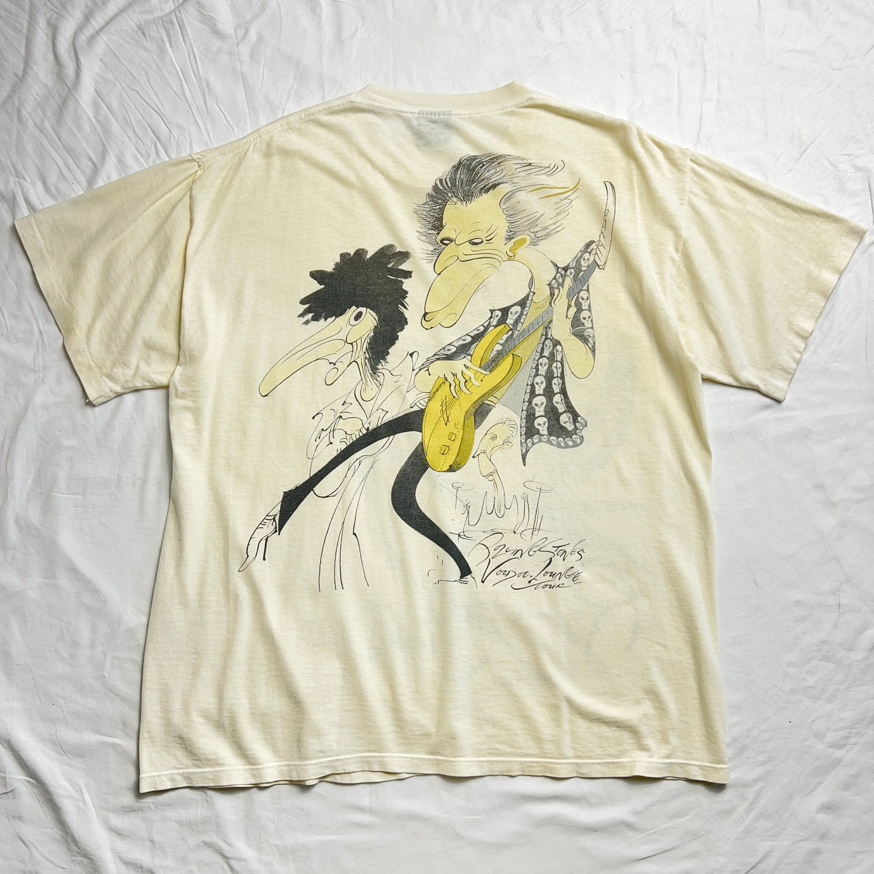 USA製 Brockum ローリングストーンズ 総柄Tシャツ#943 メンズ USA製 Brockum ローリングストーンズ 総柄Tシャツ#943