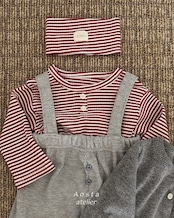 【取寄】Aosta クッキーTシャツ|秋服|韓国子供服|26/AT