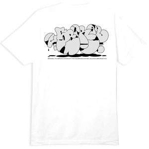 5BORO NYC SPONE CRACKLE TEE WHITE L