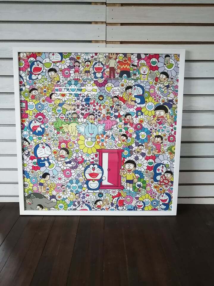 マルチクロス用フレーム ドラえもんマルチクロス 大判額縁 | がくぶち