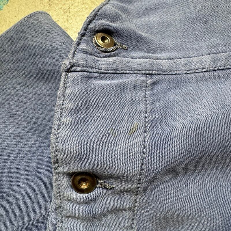 40's~ ADOLPHE LAFONT モールスキンワークサロペット ローバック