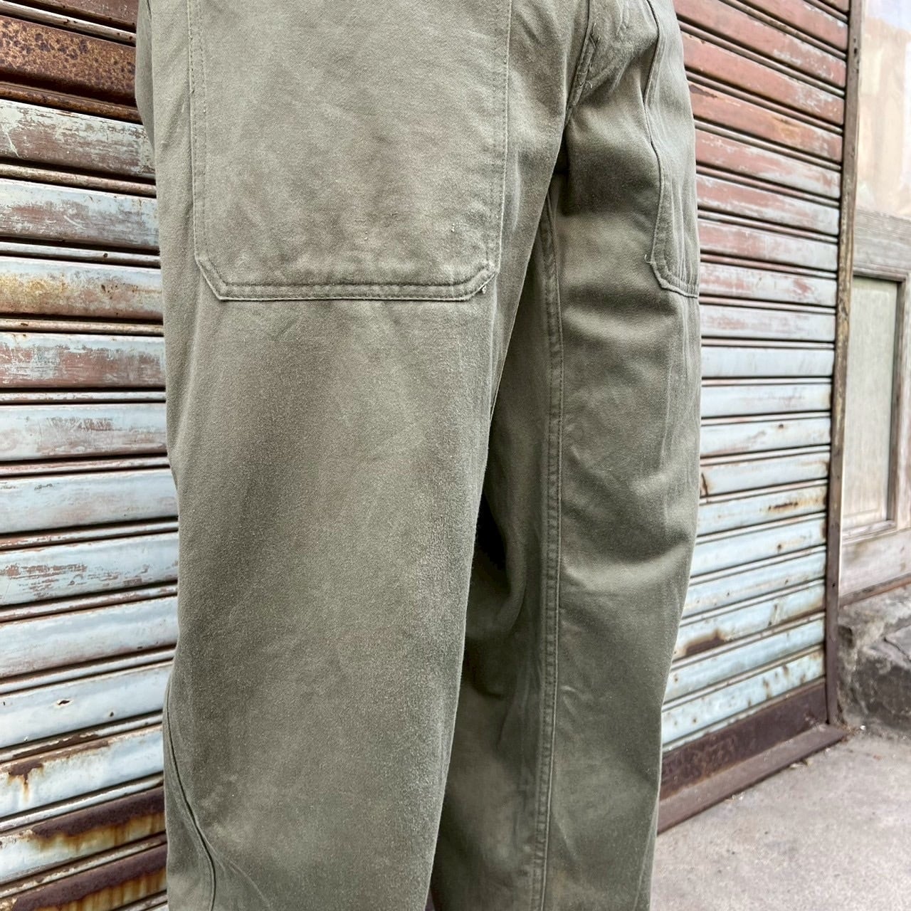 Germany ドイツ ヴィンテージ ベイカーパンツ 48表記 W98cm ミリタリー