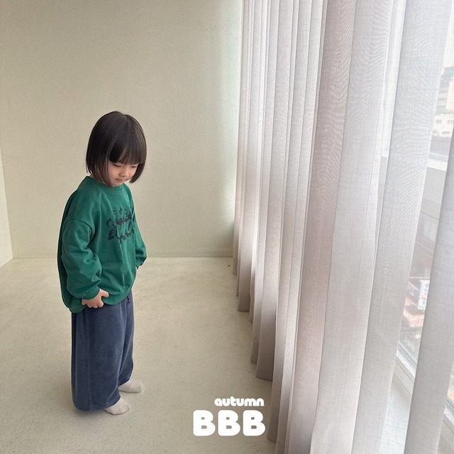 《予約》送料無料【Bella bambina】Two-Tone Pants