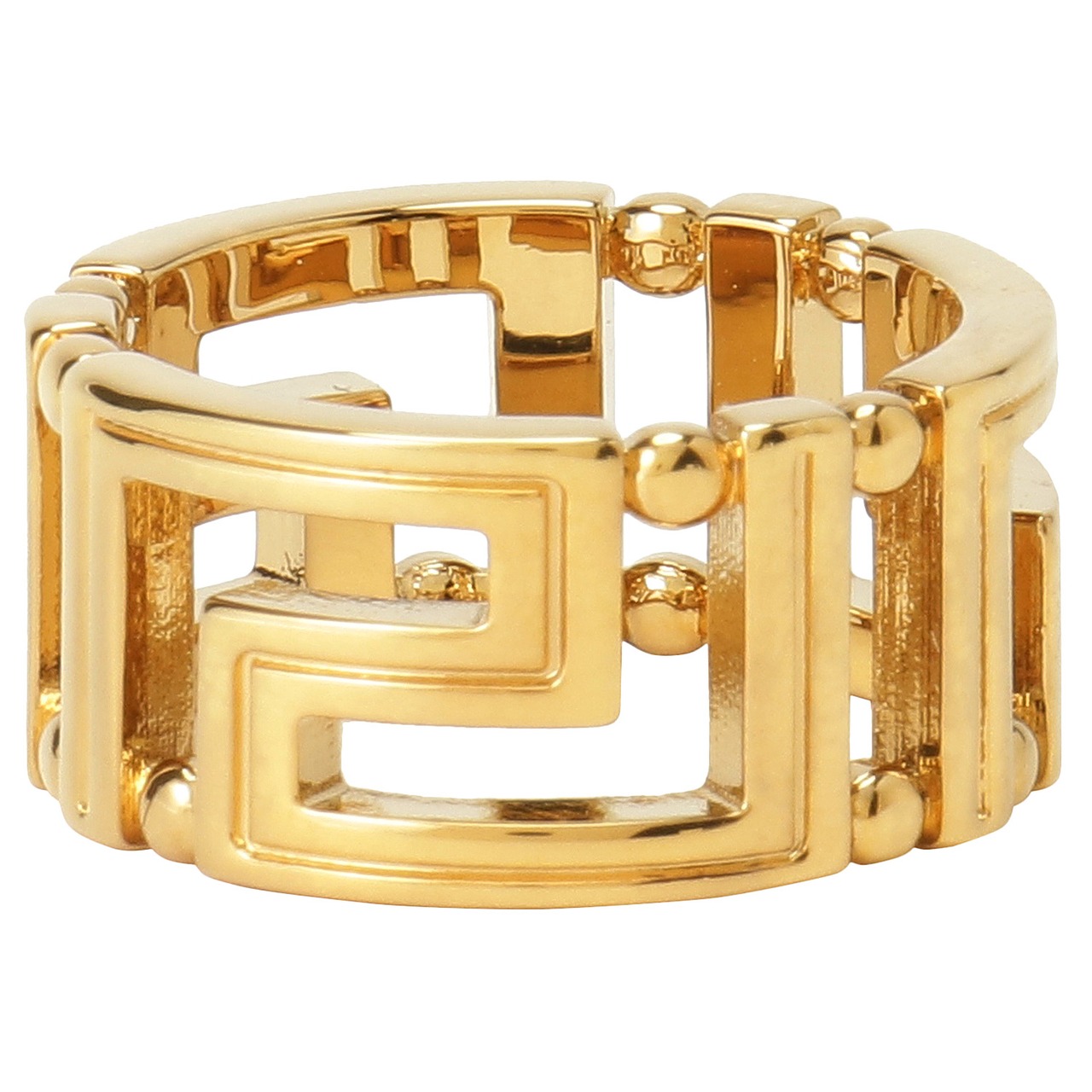 VERSACE ヴェルサーチ ターコイズ リング 指輪 疎く 