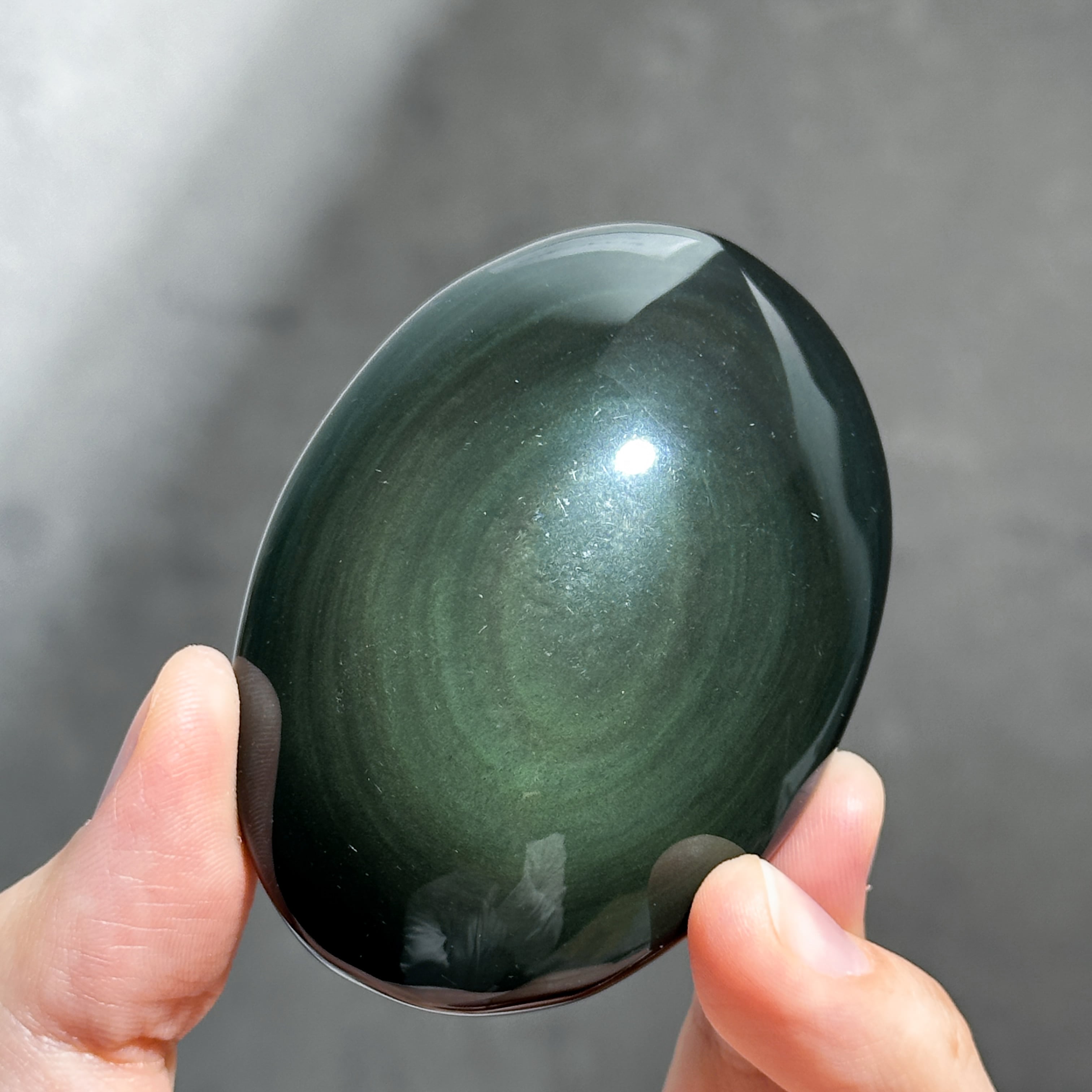 レインボーオブシディアン パーム43◇ Rainbow obsidian ◇天然石・鉱物・パワーストーン