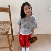 韓国子供服 / 26Autumn / cantuccistudio / ヘブンTシャツ / 秋服 *XS~JS*