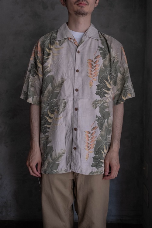 Tommy Bahama ウォッシャブルシルク S/Sシャツ 188B