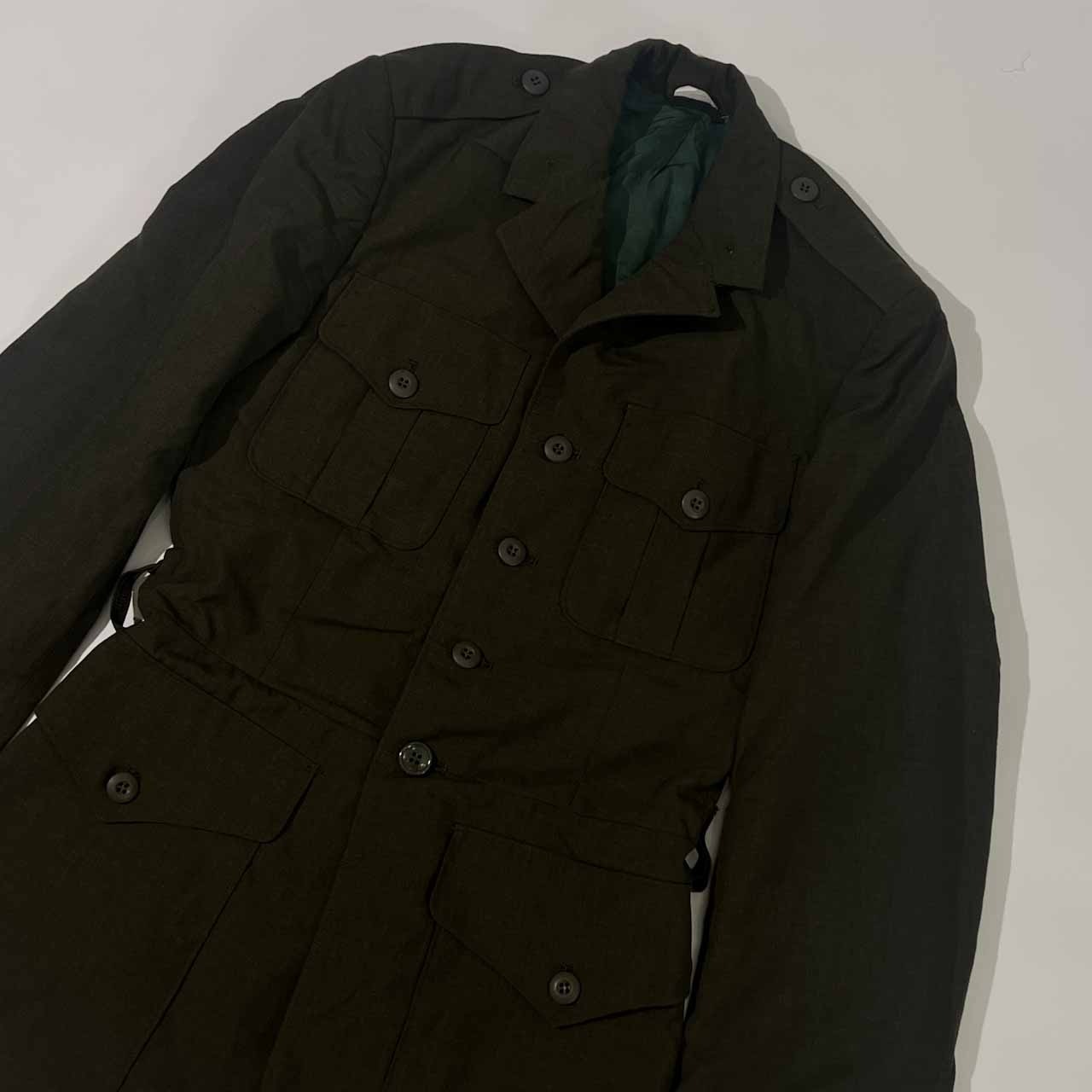 70s ビンテージ 米軍 USMC ドレス ジャケット ミリタリー 35XL/カーキ/メンズ/DSA100-75-C-1219/Jay Dee Sportswear