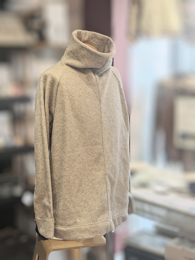 超美品 ルーズハイネック フリース     ライトグレー   SIZE L   CCP   LT-LB11