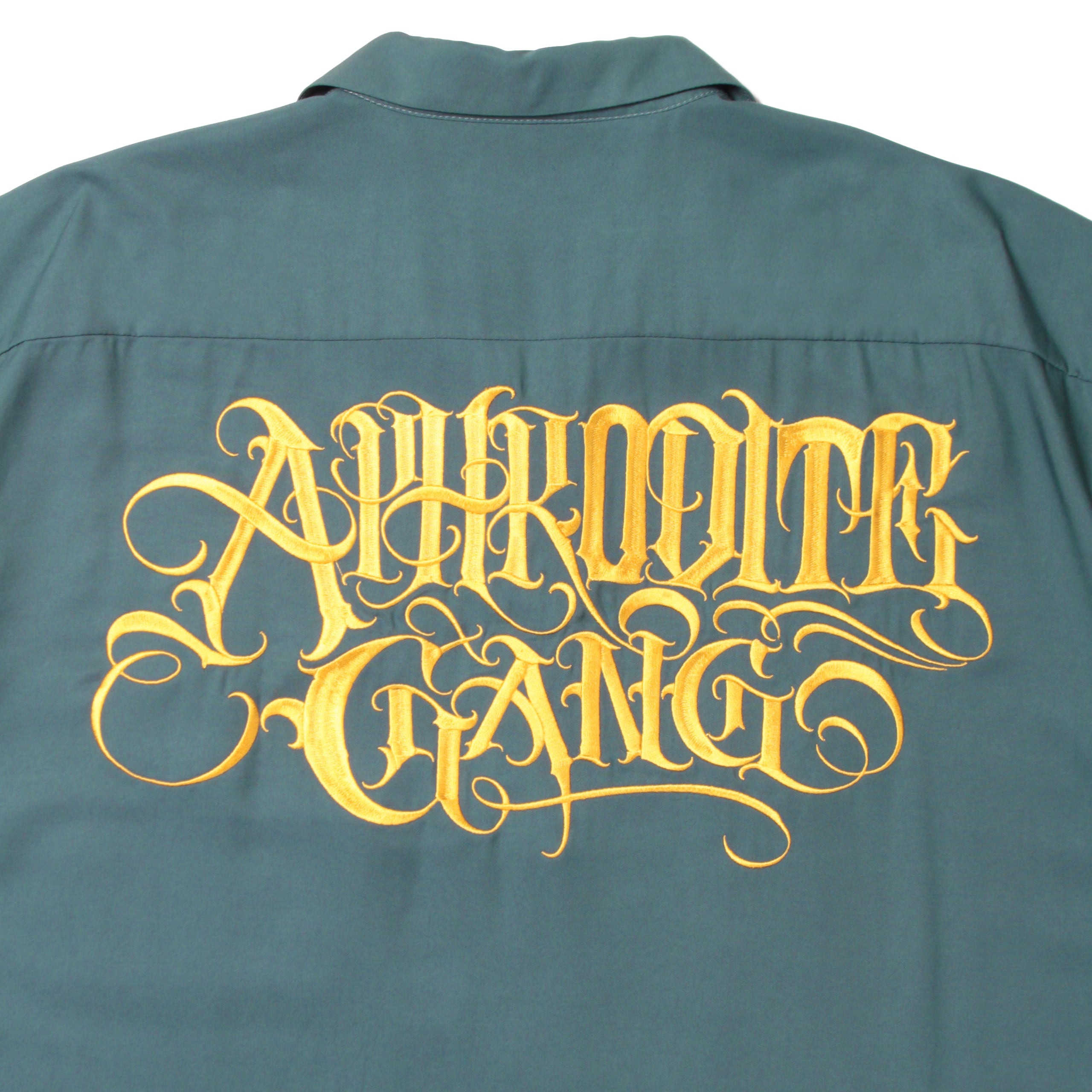 CLASSIC LOGO S/S OPEN COLLAR SHIRT | APHRODITE GANG ...