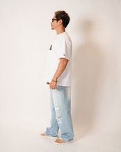 【#Re:room】COLOR LOGO EMBROIDERY T-SHIRTS［REC898］