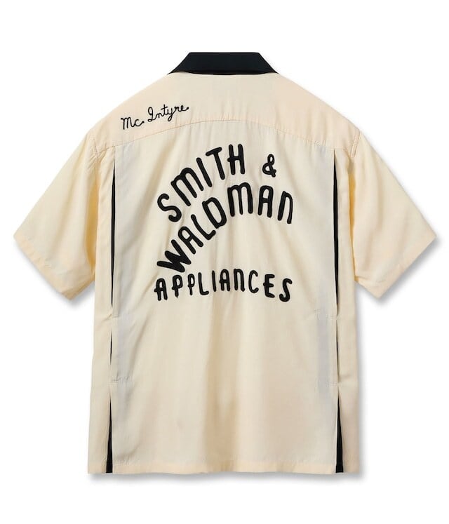 STYLE EYES RAYON BOWLING SHIRT"SMITH&WALDMAN” SE39662