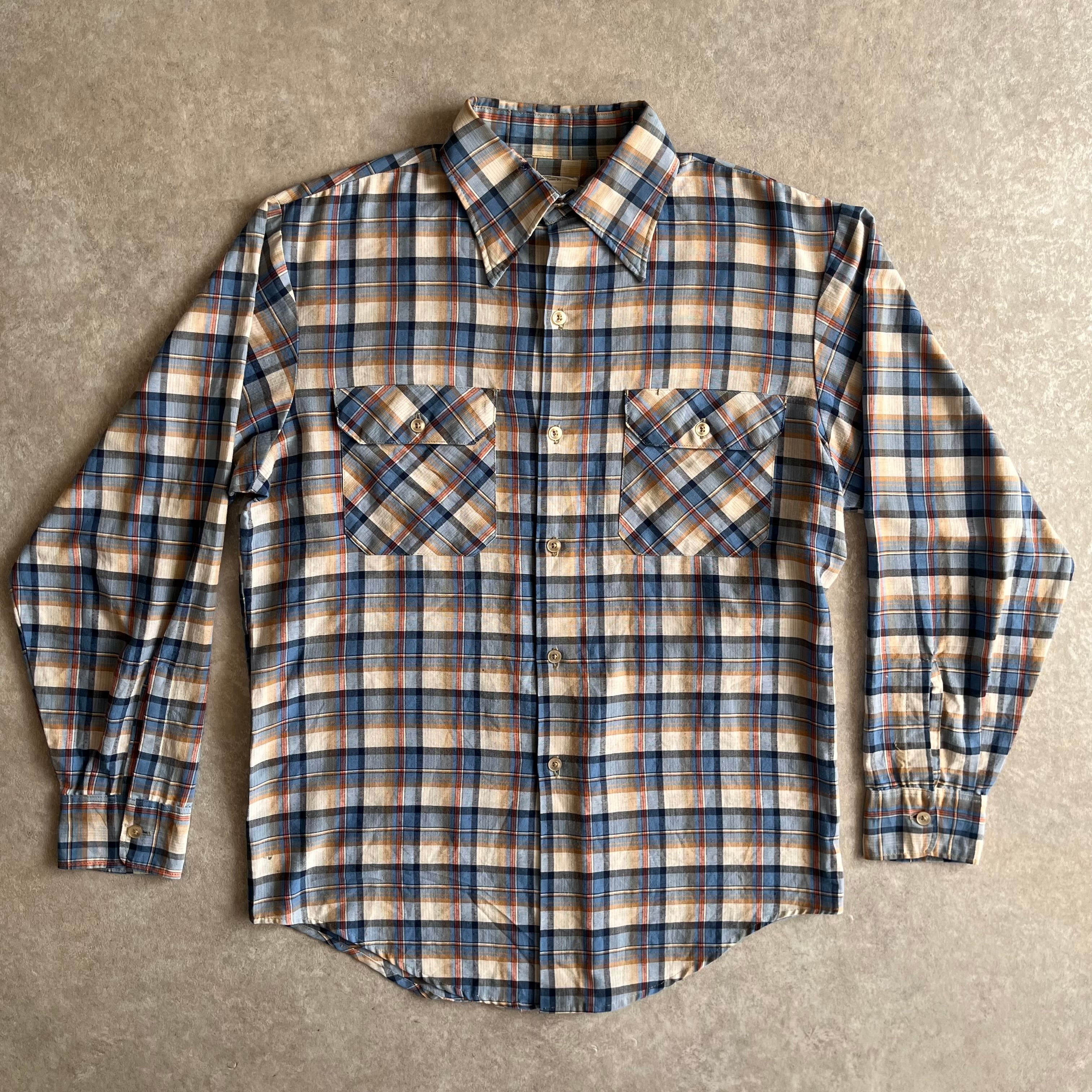 1970s BIG MAC L/S Shirt M Made in USA H469