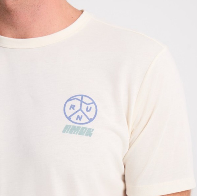 RUN AMOK(ランアモック) MATHIS ACTIVE SS COLOR: UNBLEACHED