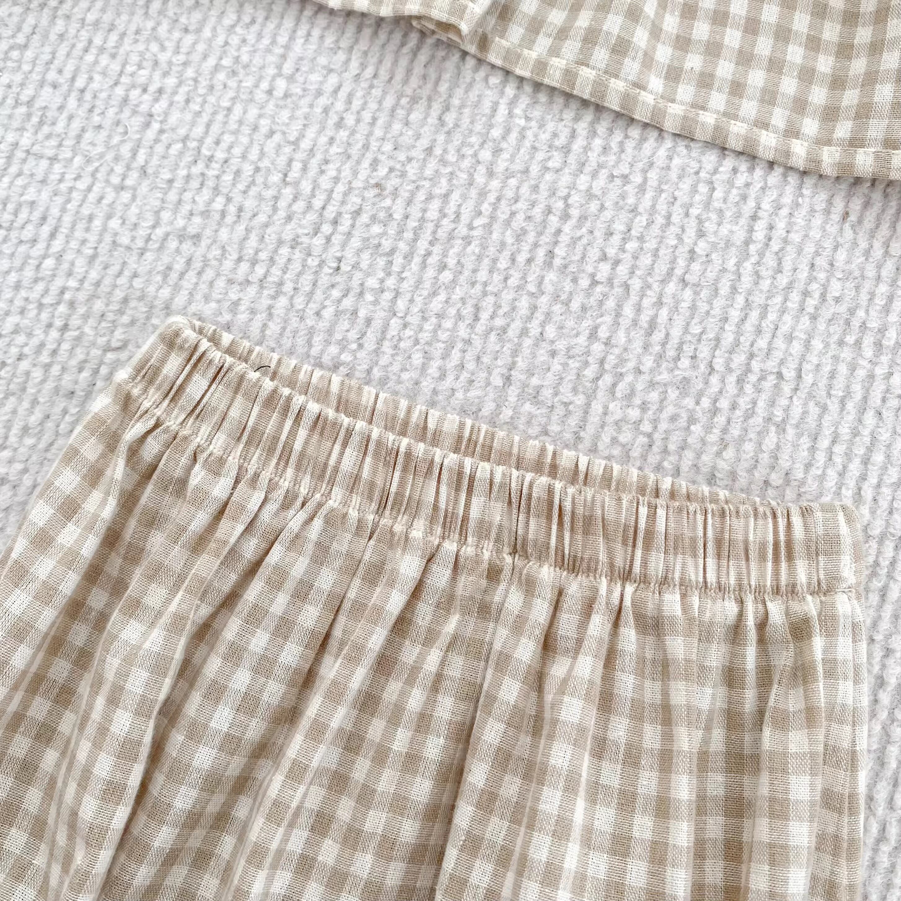 パフスリーブブルマセットアップ