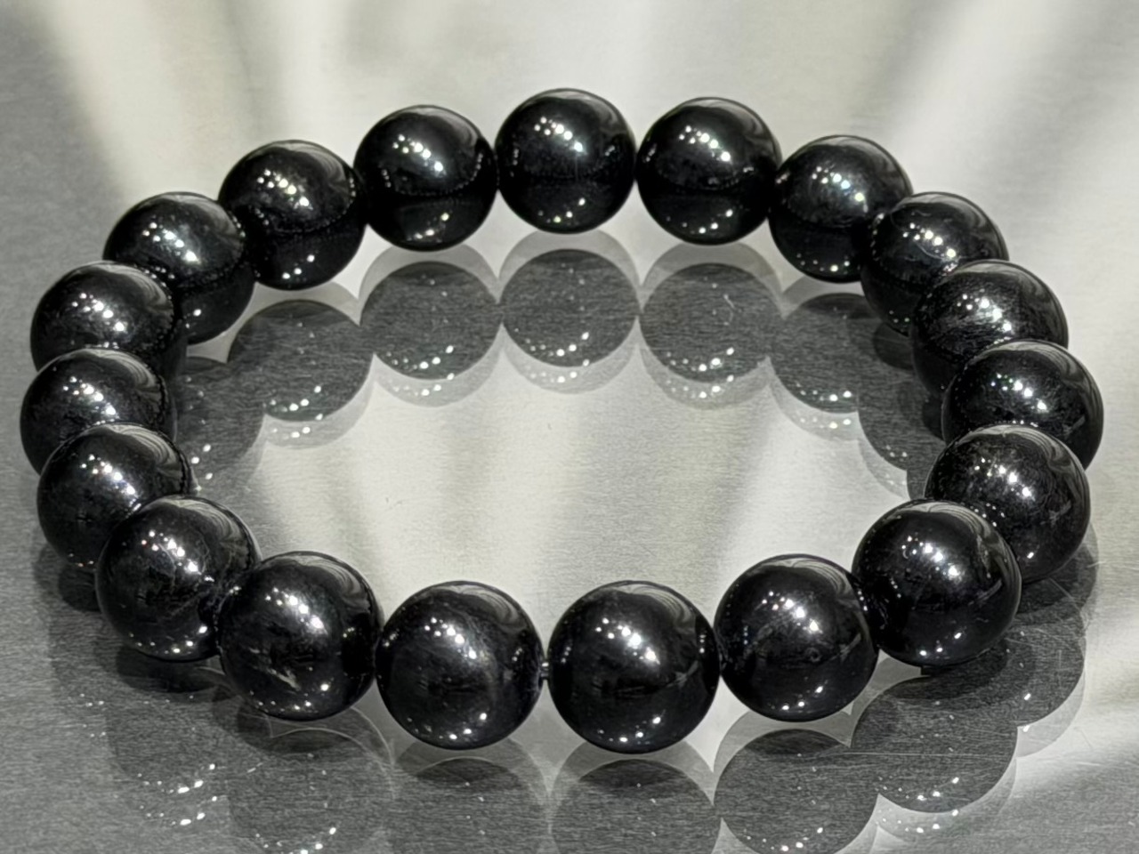 No.2452-7 ブラックトルマリンブレスレット