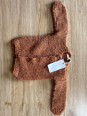 Rusty wool cardi