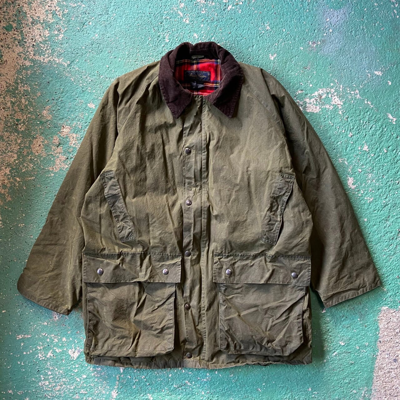 90年代 Brooks Brothers ブルックスブラザーズ オイルドジャケット 