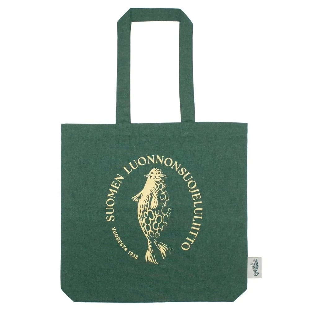 フィンランド自然保護協会】エリック・ブルーン アザラシロゴ トート