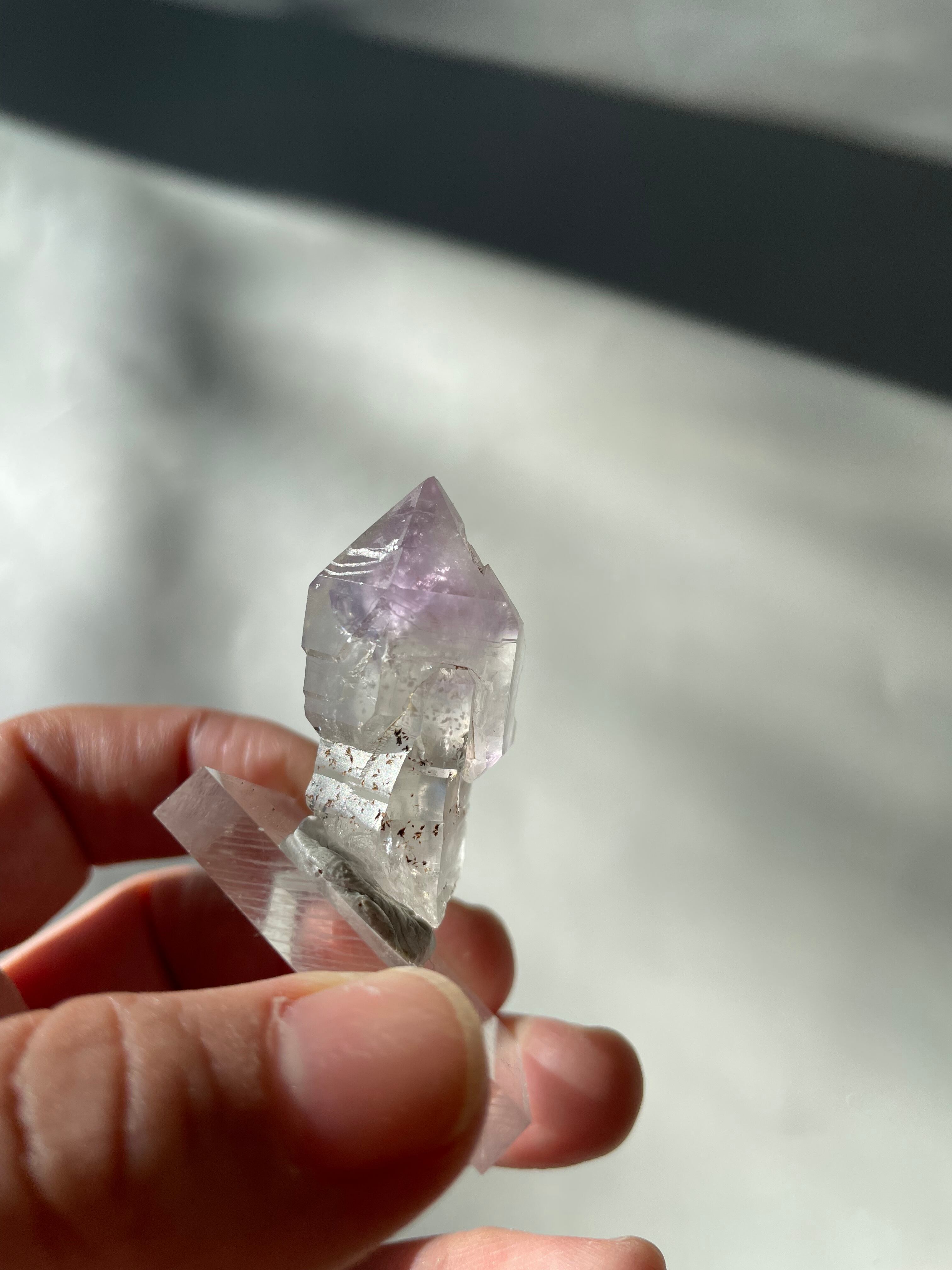 Amethyst in quartz Scepter / アメジストインクォーツ　セプター